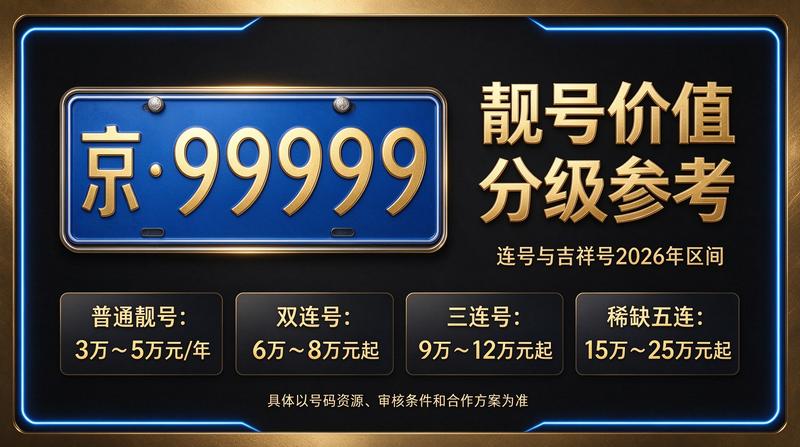 2026年京牌租赁服务现场展示
